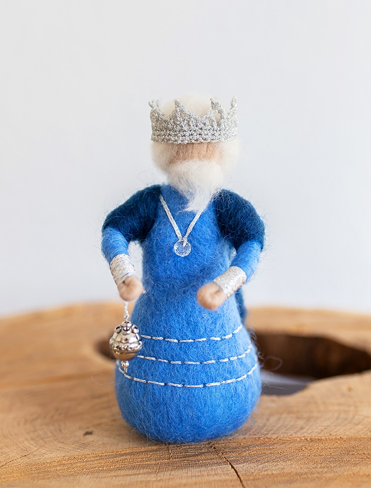 Filzfigur Heilige drei Könige Caspar