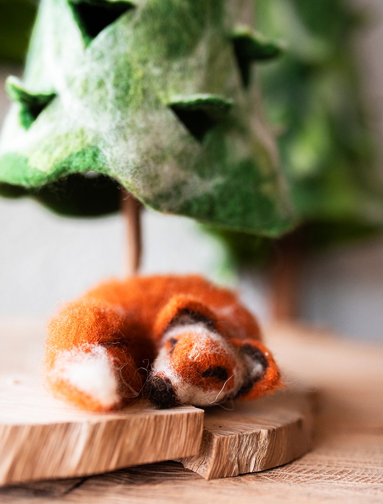 Filzfiguren Filzen Fuchs Filzkurs DIY