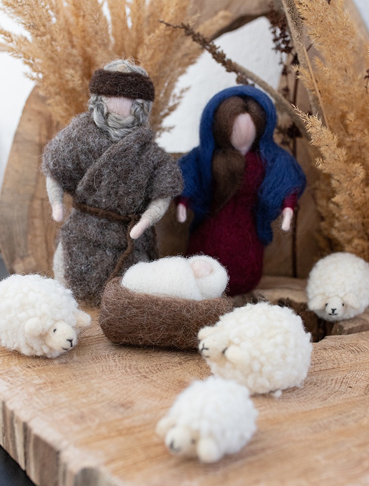 Filzfiguren Krippefiguren